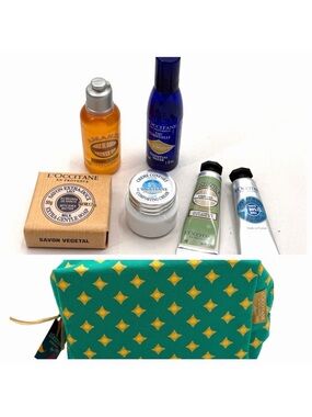 L'Occitane En Provence Travel Size 7pc Gift Set In Travel Bag Best of L'Occitane